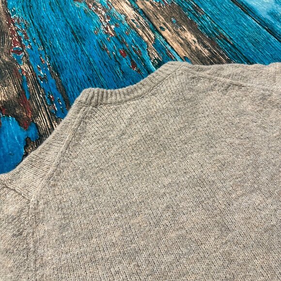 Zara Tan Wool Alpaca Blend Crewneck Sweater Size Large - Picture 12 of 12